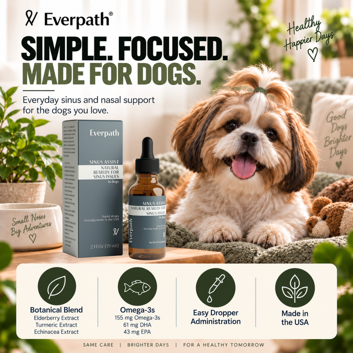 Sinus Support for Dogs - 2 fl oz (60 mL)