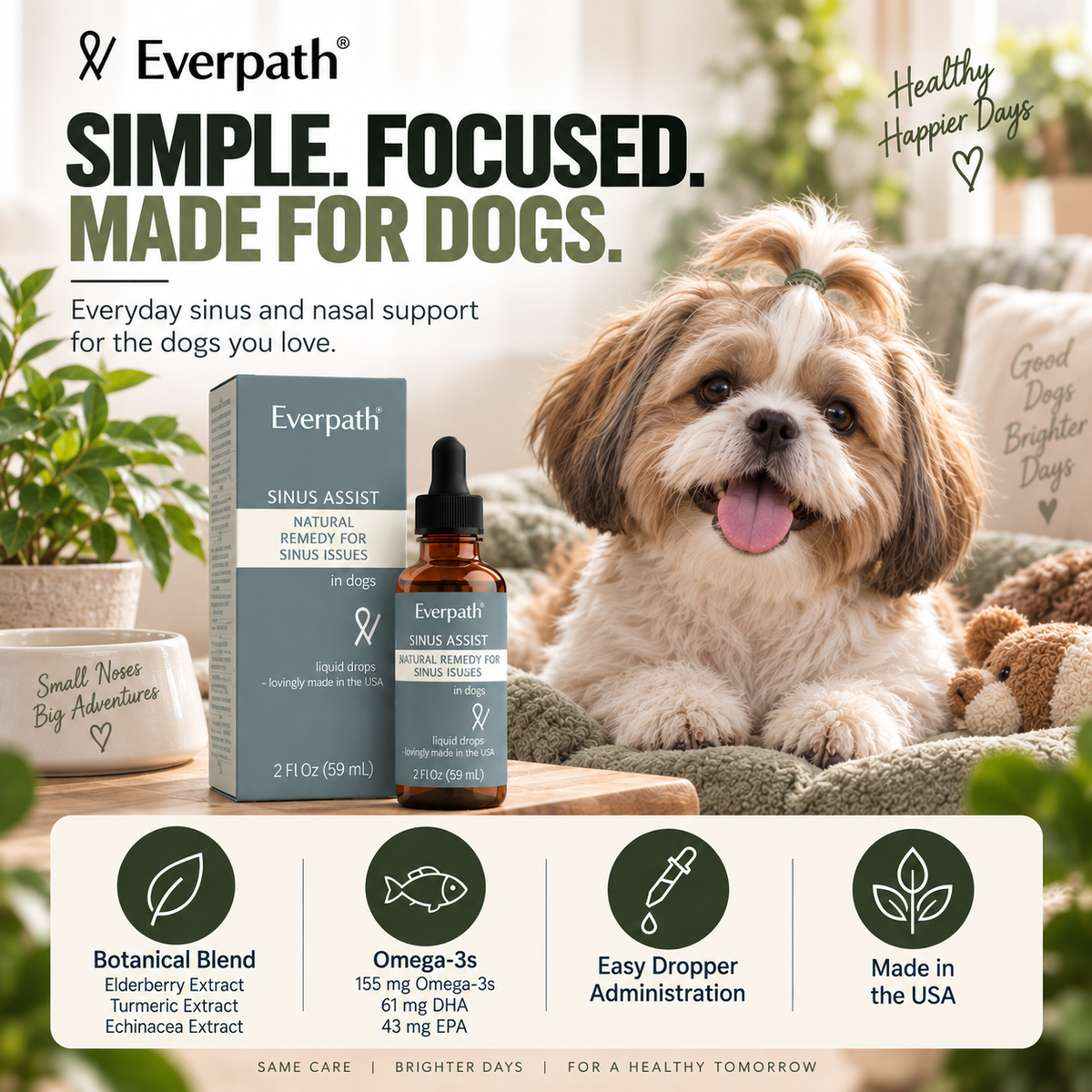 Sinus Support for Dogs - 2 fl oz (60 mL)